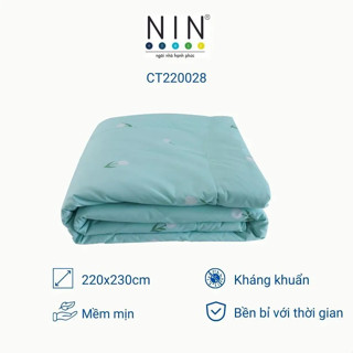 Chăn chần gòn cho mùa đông NIN Calisto 220x230cm siêu ấm bông microfiber