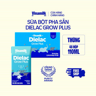 Thùng sữa Vinamilk Growplus 110ml