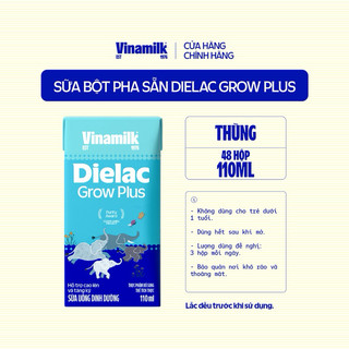 Thùng sữa Vinamilk Growplus 110ml