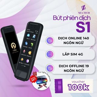 Bút Phiên Dịch Itek S1 - Bản Nâng Cấp 2024, Scan Văn Bản, Dịch Offline, Dịch 138 Ngôn Ngữ