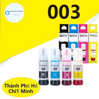 Mực Epson 003 cho máy in Epson L1110 L1210 L1216 L1250 L1256 L3100 L3101 L3106 L3110 L3115 L3116 L3150 L3151 L3152 L3156
