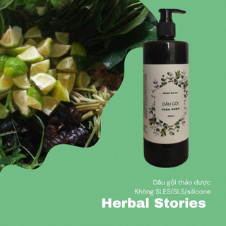 Combo Dầu gội và Dầu xả thảo dược Herbal Stories - Nuôi Dưỡng, Kích Thích Mọc Tóc, Phục Hồi Hư Tổn