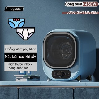 Máy sấy quần áo mini Chính hãng Litter Love, công suất 450W, Máy sấy đồ lót có tia UV khửu khuẩn