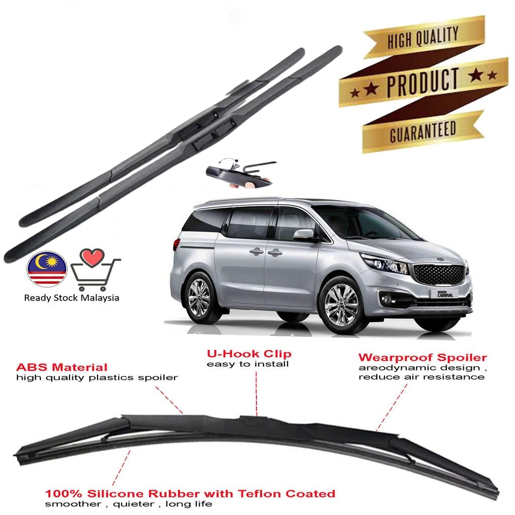 Chổi Gạt Mưa Sedona - Bộ 2 Gạt Mưa Trước Kia Sedona