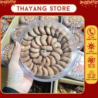 Hạt Điều Rang Muối Bình Phước 500g .Nguyên Lụa Xếp Hoa Hạt Loại A+ Chất Lượng Thơm Ngon Giòn