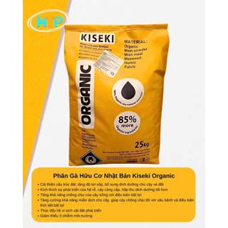  Phân Gà Nhật  CHÍNH HÃNG  Kiseki Hàng Chính Hãng Bao 25kg Phân Gà Tan Chậm Hữu Cơ Khoáng Nhật Bản 