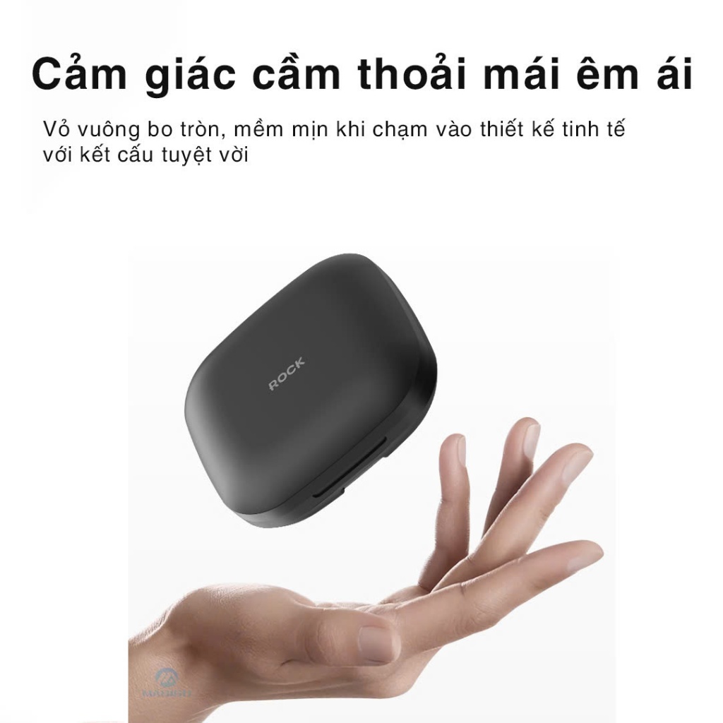 Tai nghe bluetooth không dây kẹp vành tai Rockspace X718 Bluetooth Earphones bảo hành 12 tháng | BigBuy360 - bigbuy360.vn