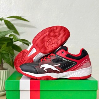 Giày đánh bóng chuyền hơi cày sân bê tông cổ cao VHD màu đỏ, trắng, xanh sói đầu đàn