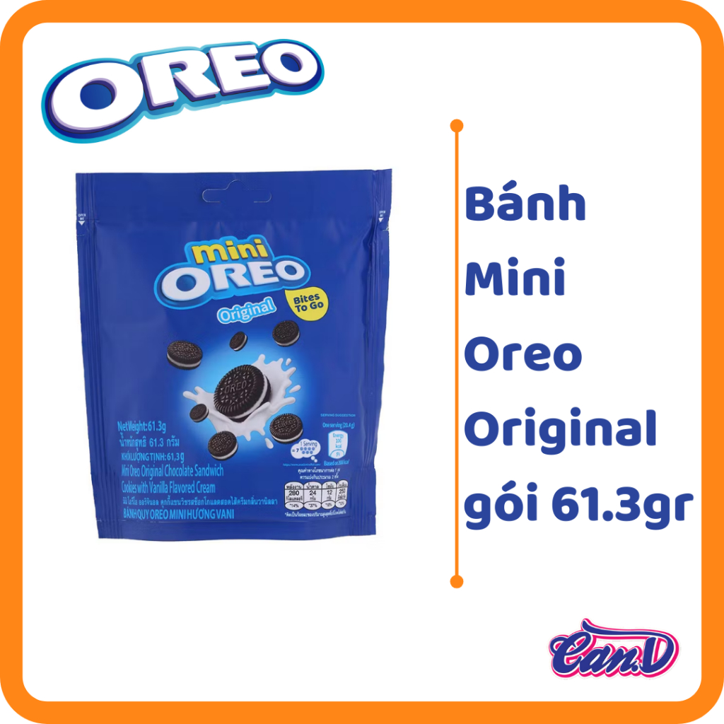 Bánh Mini Oreo 61.3gr