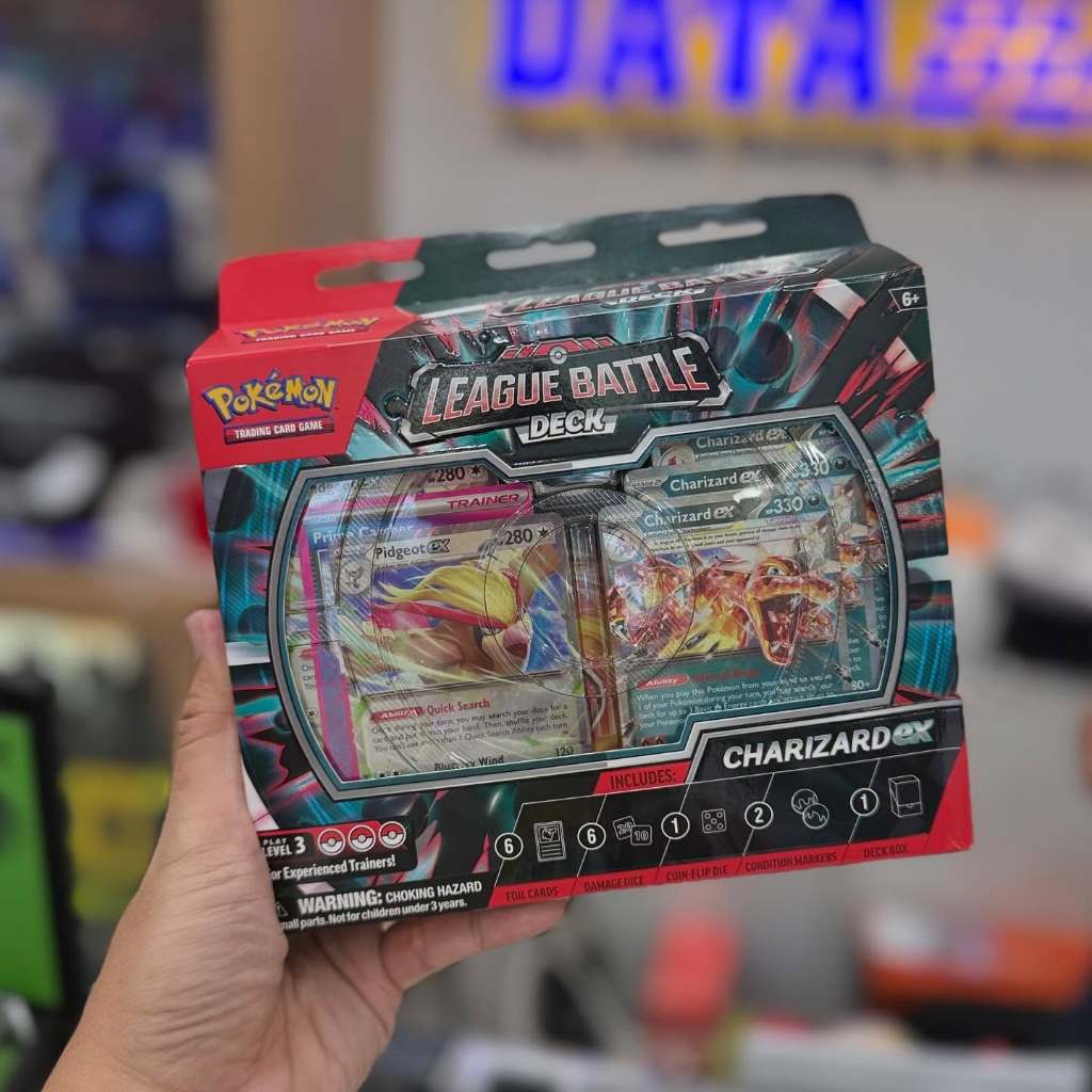 Hộp thẻ bài Charizard ex League Battle Deck - Pokemon Scarlet & Violet TCG