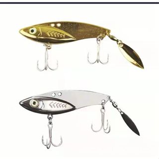 Mồi câu cá sắt thìa xoay, mồi giả, cá cá lóc, cá nheo, cá chẽm, cá măng