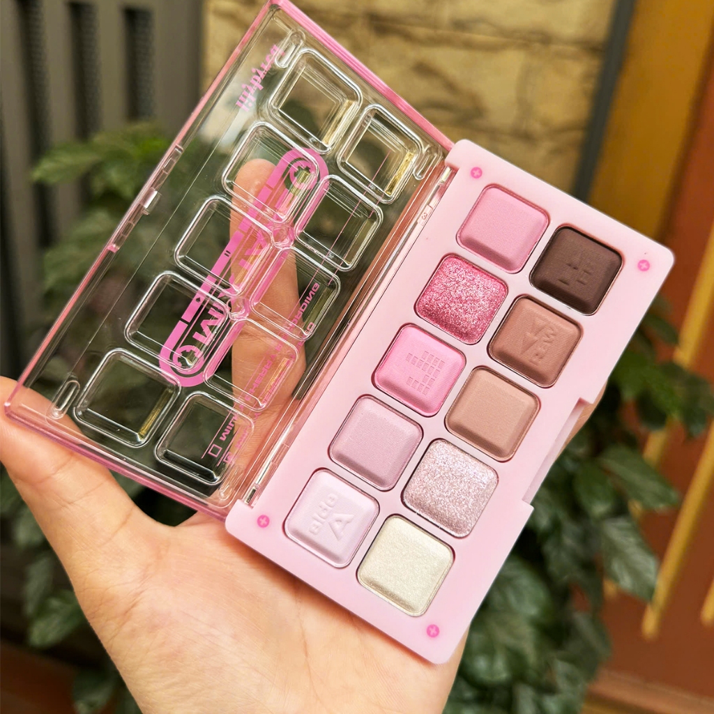 Bảng Phấn Mắt Lilybyred 10 Ô Màu 09 Milky Berry Ster