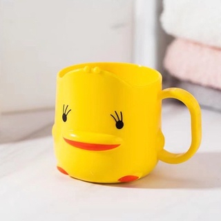 Cốc Tập Đánh Răng Hình Con Vịt Cho Bé