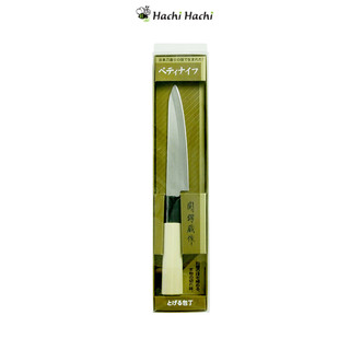 Dao bếp gọt trái cây inox Nikken Tsubazo lưỡi 12cm - Hachi Hachi Japan Shop