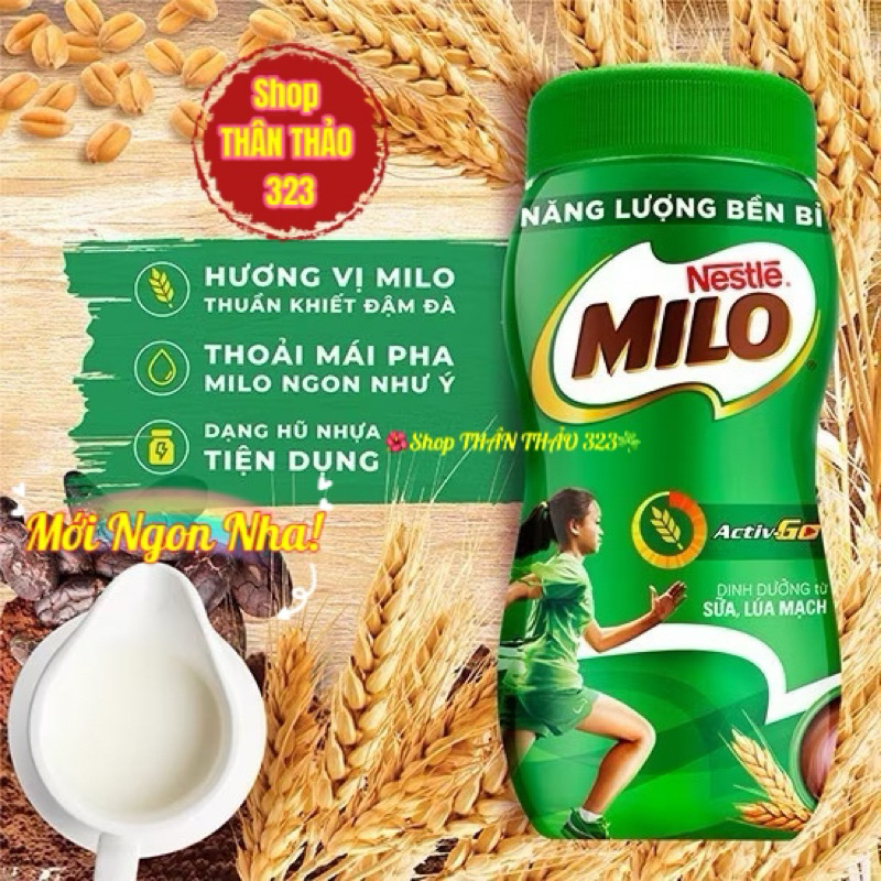 Milo Nestle Thức Uống Sữa Lúa Mạch  Ngon Tuyệt