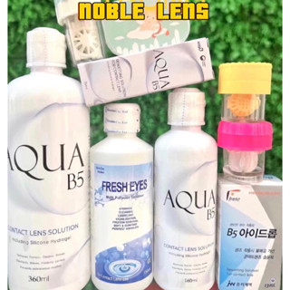 Nước Ngâm / Nhỏ Mắt Chuyên Dụng Cho Lens Thương Hiệu Aqua + Pro b5 + Fresh Eyes ( cấp ẩm , bảo quản và làm mềm lens )