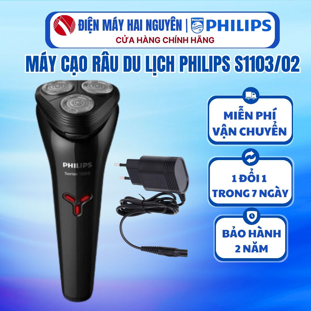 Máy cạo râu Philips S1103/02 - Hàng chính hãng