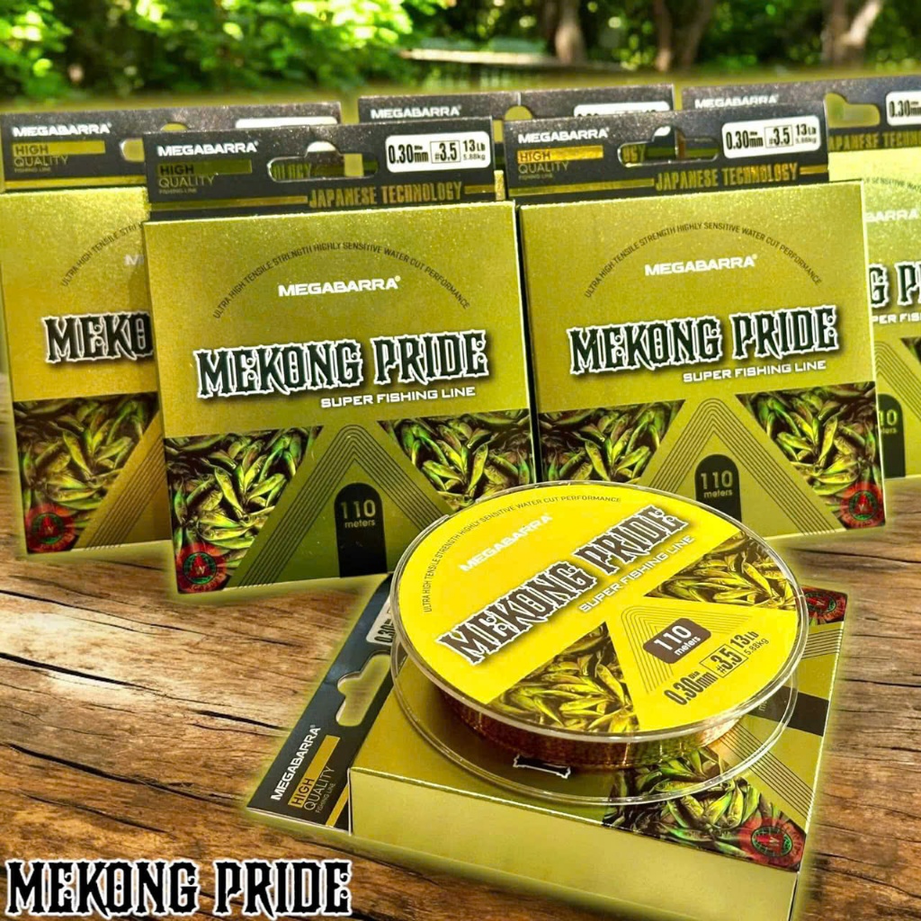 Cước câu cá MEGABARRA MEKONG PRIDE   (Khi mua 2 quận tặng kèm 1 quận )