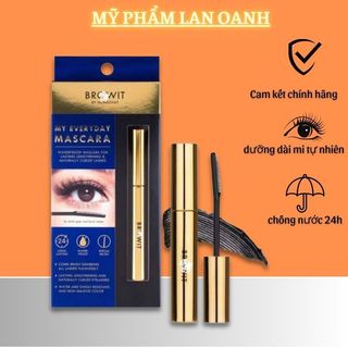 Chuốt mi Mascara Nongchat browit  Thái Lan dưỡng dài  dày mi