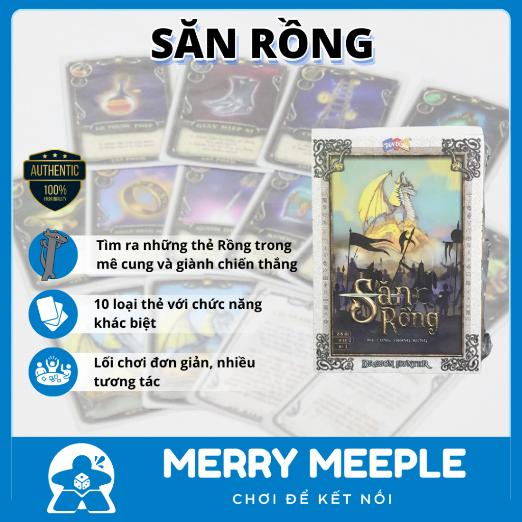 [VN] Săn Rồng – Trò chơi board game - Board game hội nhóm vui nhộn - Board game thuần Việt