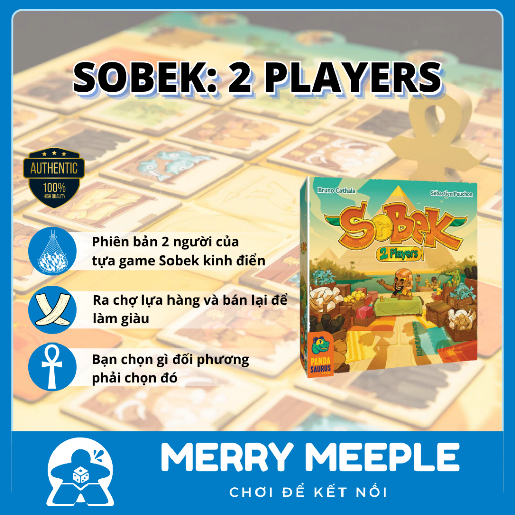 [US] Sobek: 2 Players - Trò Chơi Board Game