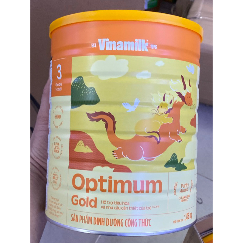 Sữa Bột Optimum Gold 3 1,4kg Vinamilk