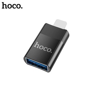 Đầu chuyển đổi LN sang USB Hoco UA17 nhỏ gọn, hỗ trợ chức năng OTG cho điện thoại di động