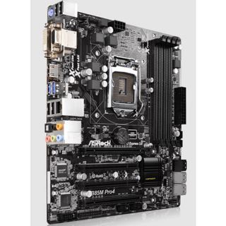 FE chặn main  ASROCK B85M PRO4 (Mainboard IO Shield: 28)