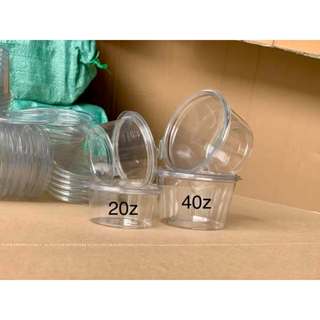 (100 chiếc) Hũ Đựng Gia Vị - Sốt Nắp Liền 2OZ - 4OZ (55 - 110ml) Nam Dương