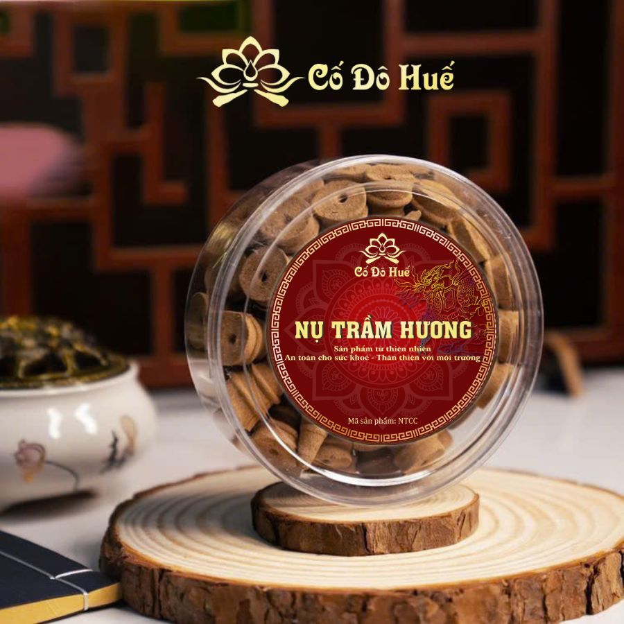 Nụ trầm hương cao cấp Cố Đô Huế, nhang nụ trầm sạch dâng lên bàn thờ Phật, Gia Tiên