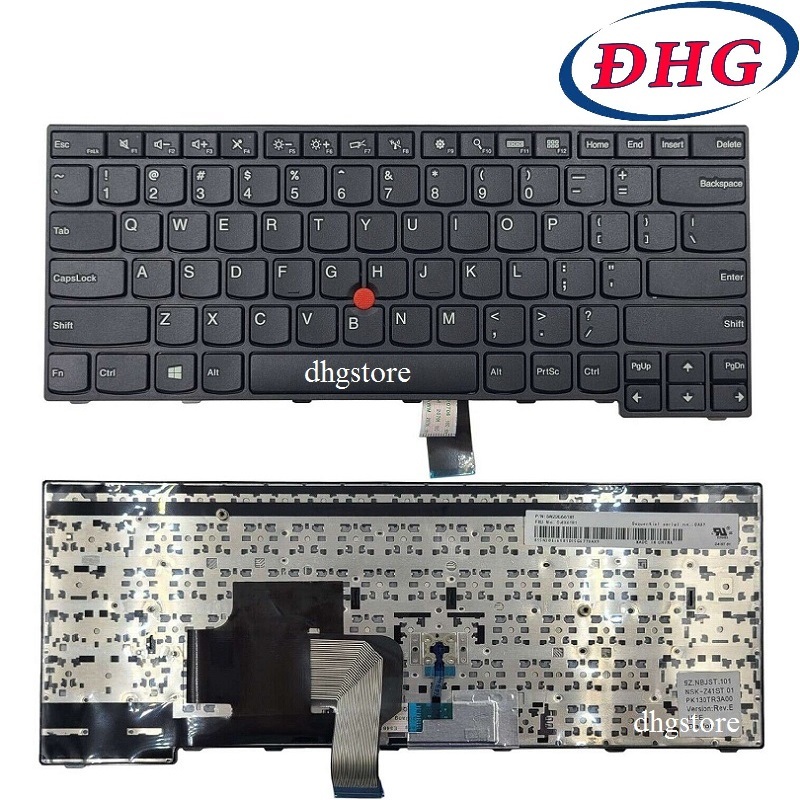 Bàn phím laptop Lenovo Thinkpad E450 E450C E455 E460 E465 W450