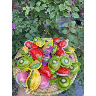 Kẹo dẻo trái cây bóc vỏ mix Đại long tách lẻ 500g