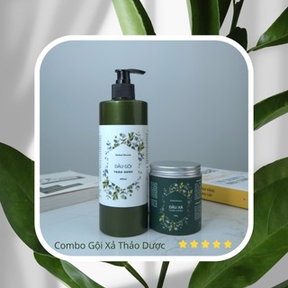 Combo Dầu gội và Dầu xả thảo dược Herbal Stories - Nuôi Dưỡng, Kích Thích Mọc Tóc, Phục Hồi Hư Tổn