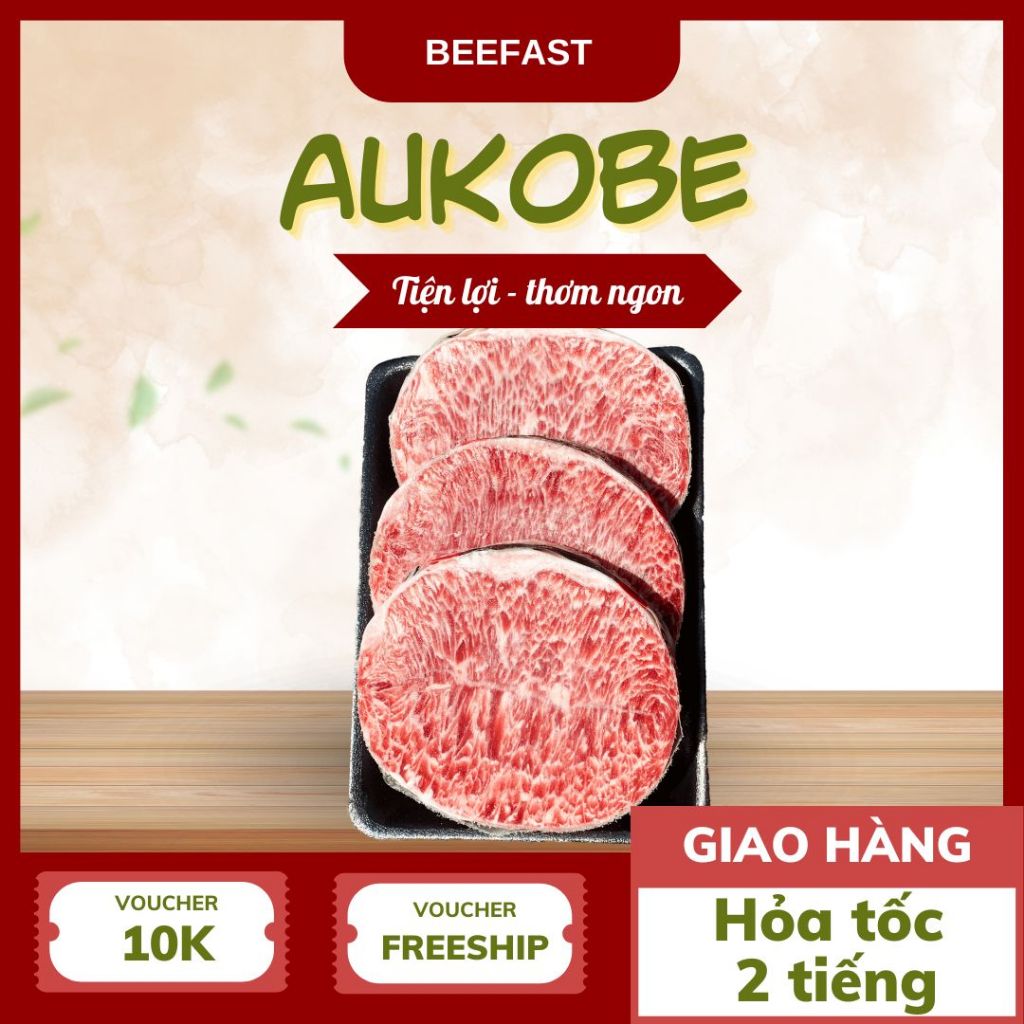 Bò AUKOBE nhà BEEFAST (ship hỏa tốc trong 2 tiếng)