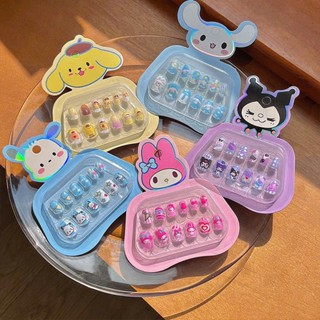 BỘ 12 DÁN MÓNG TAY HOẠT HÌNH SINH ĐỘNG TRẺ EM KUTE AN TOÀN, DỄ SỬ DỤNG