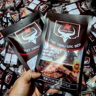 Thịt trâu gác bếp A Hoa gói nhỏ 50gr kèm chấm chẩm chéo