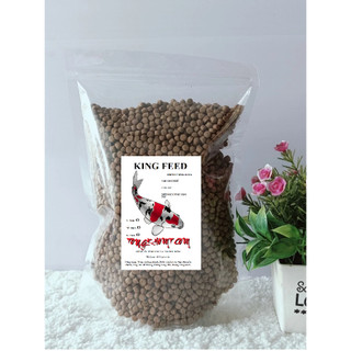 Cám cá koi King Feed [5kg- 5 túi ] HÀNG CHÍNH HÃNG
