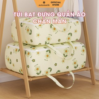 Túi Bạt Đựng Quần Áo Du Lịch Xách Tay Gấp Gọn Mùa Đông Vali Automatik Cất Gọn Có Khoá Siêu To Vải Không Dệt Chống Thấm