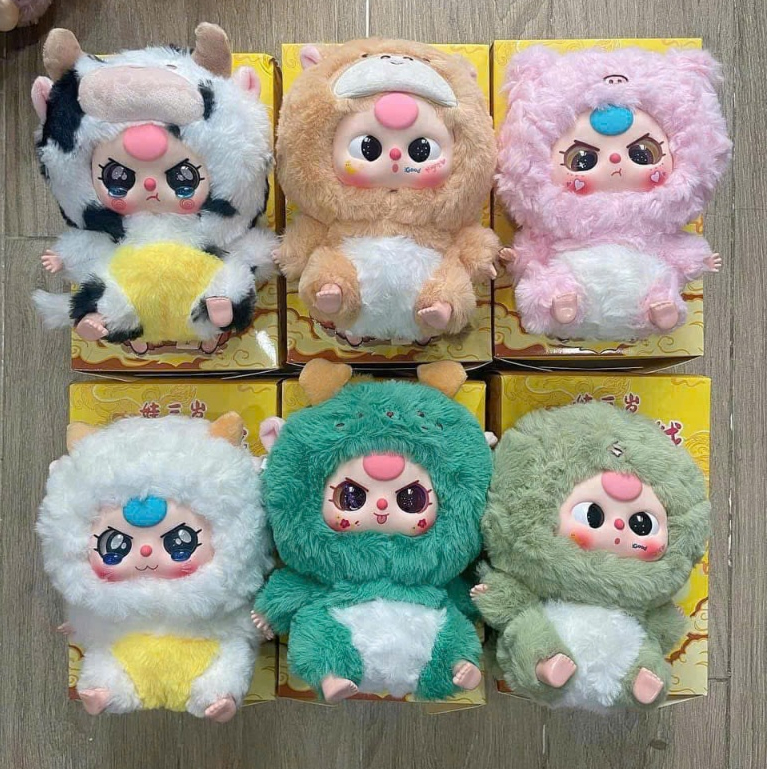[Blind Box] Bé Ba 12 Con Giáp - Baby Three 12 Zodiac Plush Series YATASMART