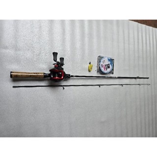 Bộ cần câu cá lure UL rainbom 1m5 1m68 1m8 1m98 máy đứng ac2000 và máy ngang tặng kèm phụ kiện Đi Câu Fishing
