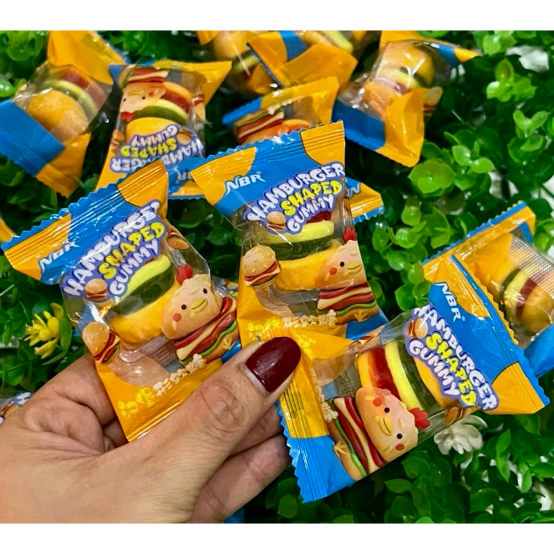 kẹo dẻo hamburger (1cái)