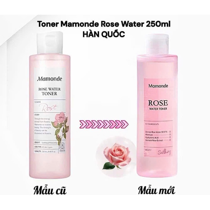 Toner Mamonde các loại