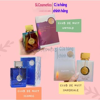   Mã COSBAUH3 giảm 8% đơn 300K  Nước Hoa Armaf Club de Nuit Untold  imperiale  Iconic EDP 105ml 