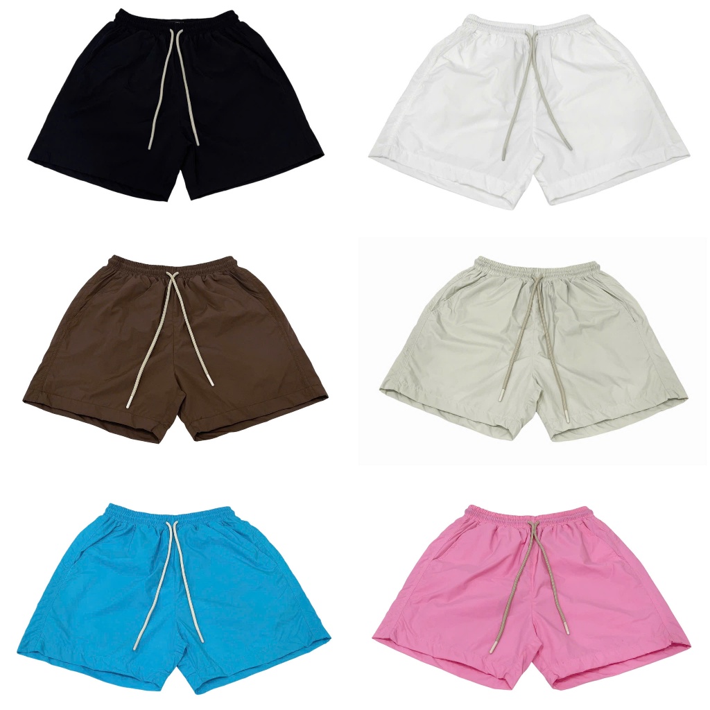 Quần short đùi nam nữ vải DÙ NHĂN dày dặn vừa phải EWIGEN ,bên trong có lót lưới full quần thoáng má