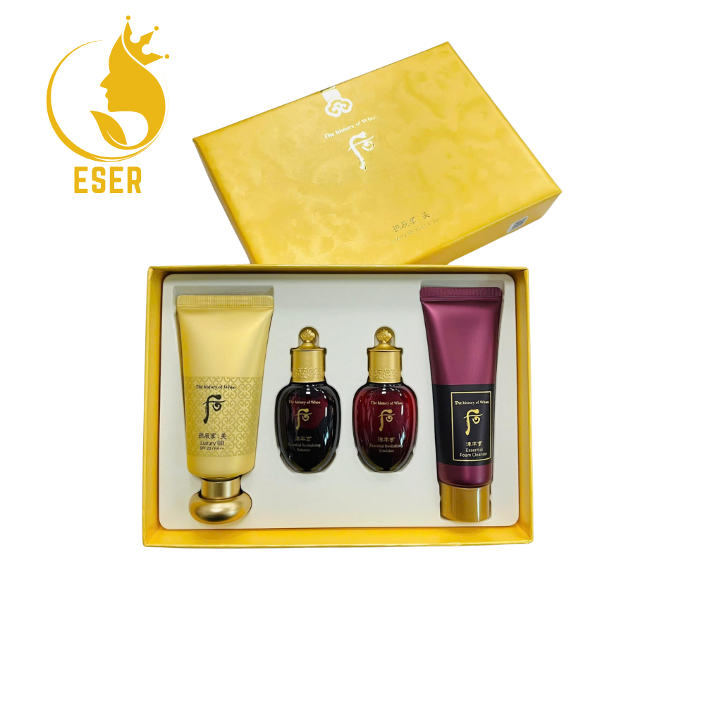 Set kem nền trang điểm BB Whoo vàng luxury bb cream cao cấp spf 20+++_ESERCOSMETIC