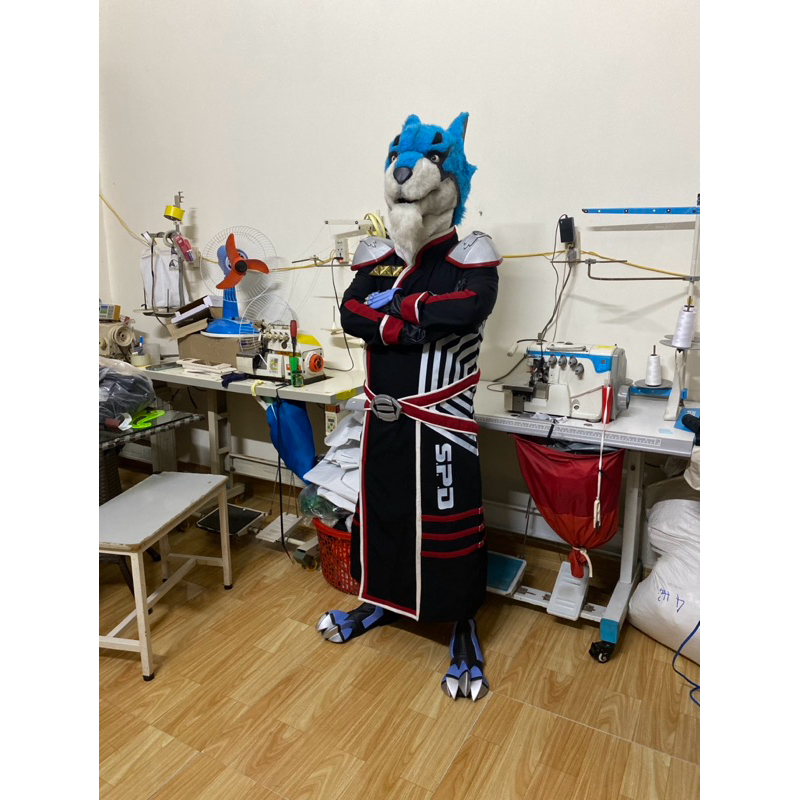 [ Sản phẩm may theo số đo  xin lưu ý ] Trang phục hóa trang cosplay Chỉ Huy Doggie Kruger trong chiế