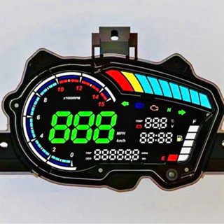 Đồng hồ Koso Exciter 150 full led điện tử lắp đặt như zin tặng kèm pjm dán cao cấp