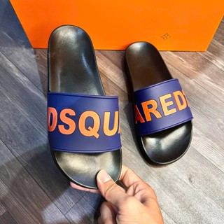 Dép DSQ màu navy 2024. Dép Lê thời trang cao cấp đủ size 37-43 Slipper dép.
