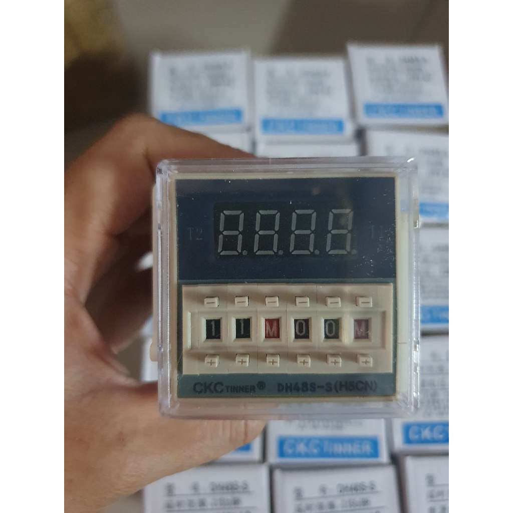 Timer dh48ss đảo chiều, timer thời gian DH48S-S dùng cho quảng cáo