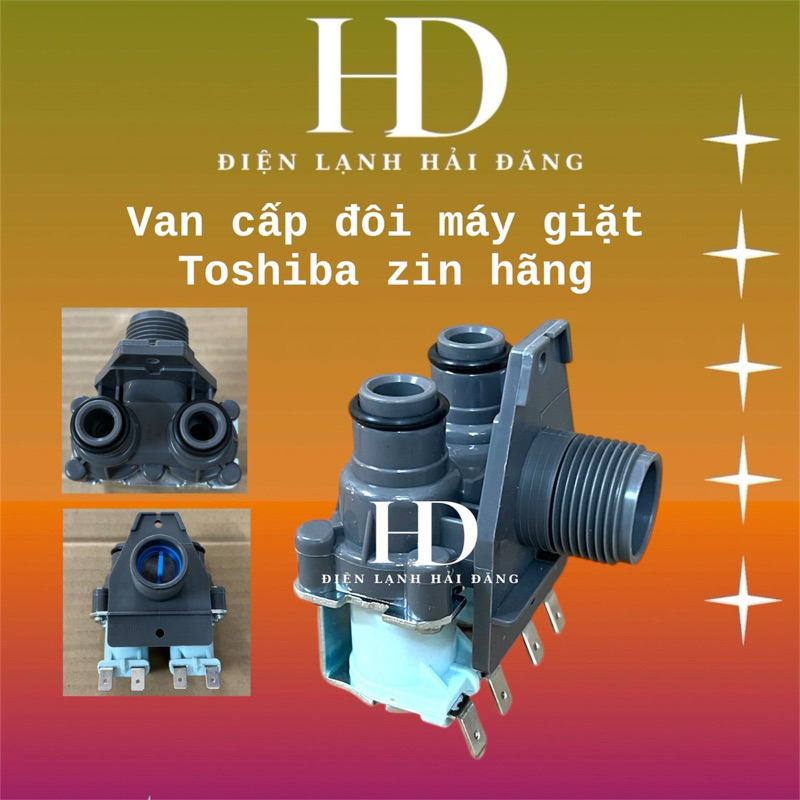 Van cấp nước máy giặt đôi TOSHIBA ( chính hãng)